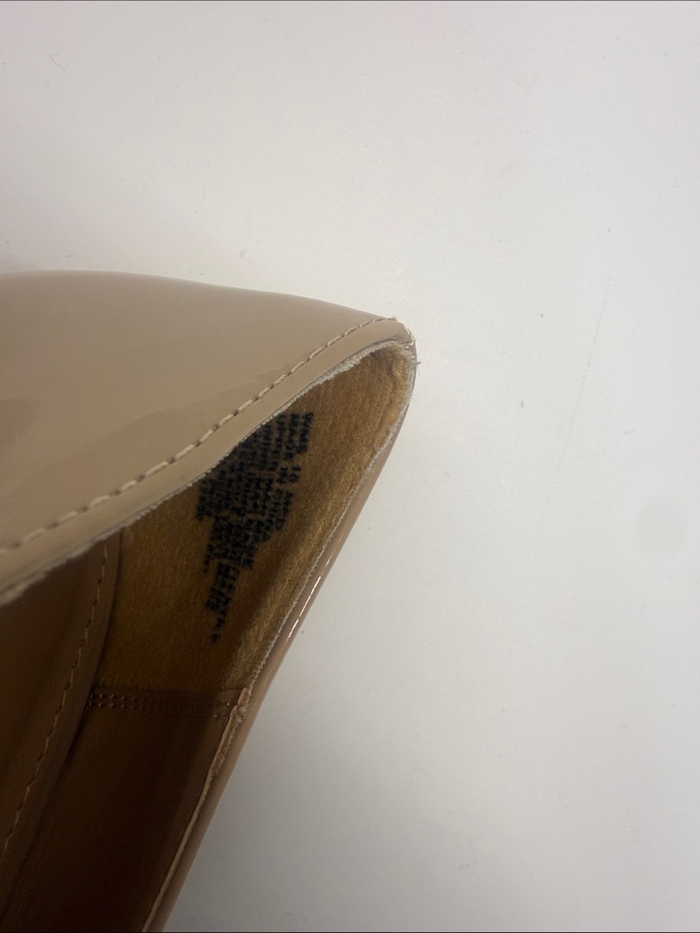 LC LAUREN CONRAD Nude Patent Stiletto Pumps Zise 10 - Picture 10 of 10